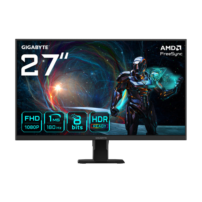 Gigabyte GS27FA 27" Full HD Gaming Monitor | 1920 x 1080 180Hz 1ms HDMI DP
