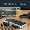 StarTech.com Dual Monitor USB C Docking Station with 60W Power Delivery for Windows Laptops - USB C to HDMI / DVI Dock - USB 3.1 Gen 1 Type C Dock w/ Charging - Thunderbolt 3 Compatible