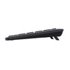 Trust Lyra Keyboard | Wired & Wireless, QWERTY, Black