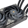 Silverstone SST-XE360PDD computer cooling system Processor Liquid cooling kit 12 cm Aluminium, Black, Grey