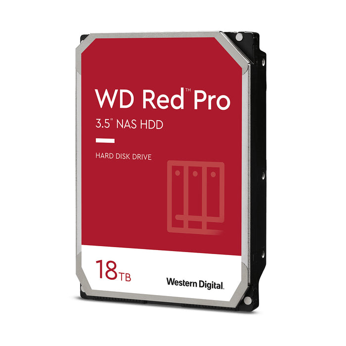 Western Digital Red Pro 18 TB 3.5" 7200 RPM NAS HDD | Serial ATA