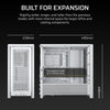Corsair FRAME 4000D Midi Tower PC Case White | Liquid Cooling Support