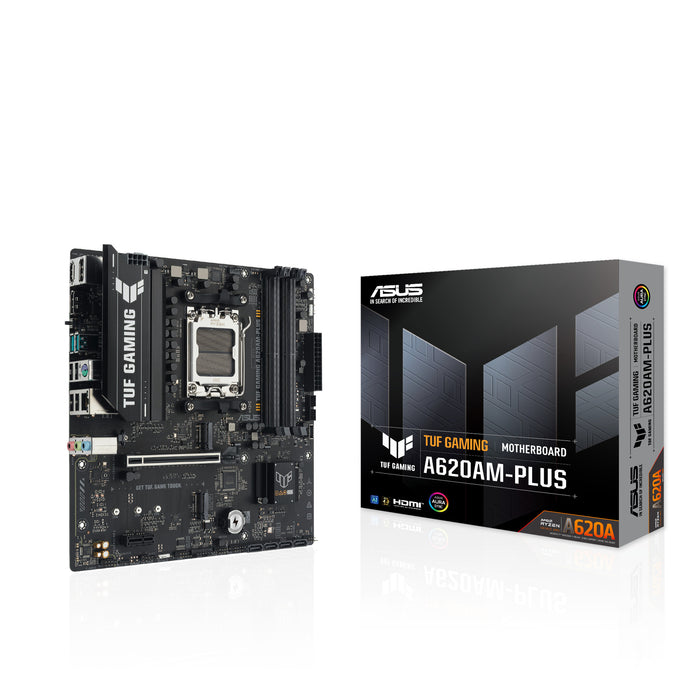 ASUS TUF GAMING A620AM-PLUS mATX Motherboard | AM5 | 4x DDR5 Slots