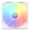 NZXT F140 RGB Core Case Fan | 140mm 1500 RPM 90.79 CFM PWM RGB Fluid Dynamic Bearing (FDB) White
