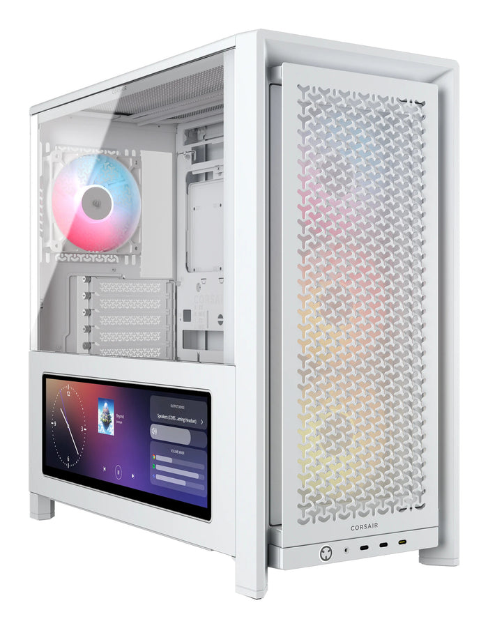 Corsair FRAME 4000D LCD RS ARGB Midi Tower White