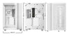 be quiet! LIGHT BASE 600 LX White ARGB Midi Tower PC Case White | Liquid Cooling Support