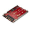 StarTech Dual-Slot M.2 Drive to SATA Adapter for 2.5" Drive Bay - RAID