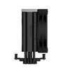 DeepCool AK400 ZERO DARK CPU Cooler | 120mm 1850 RPM 66.47 CFM Fluid Dynamic Bearing (FDB) Intel & AMD Compatible Black