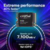 Crucial CT2000P310SSD2 2 TB Notebook/Game console Internal SSD | NVMe PCI Express 4.0 M.2