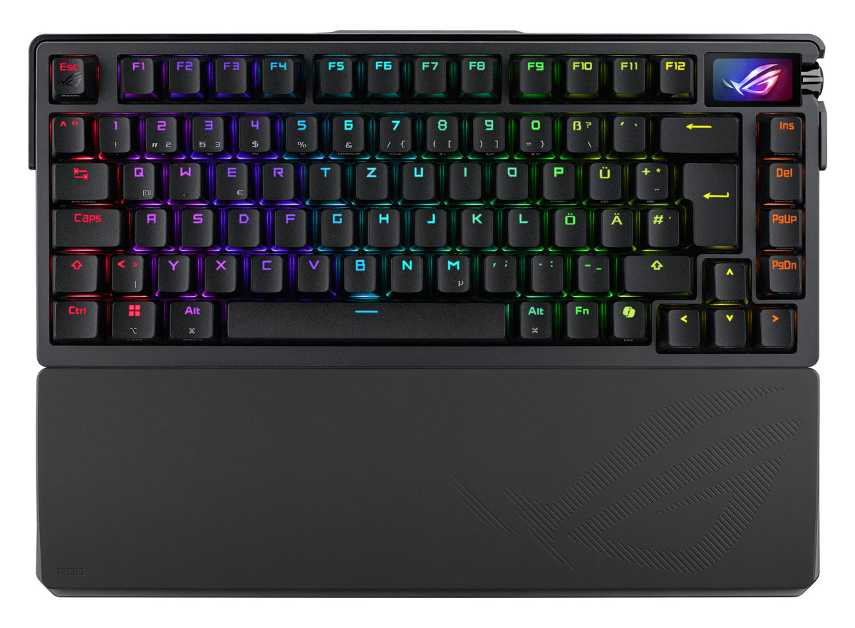 ASUS ROG Azoth Extreme Mechanical Gaming Keyboard | Wired & Wireless, 75%, Black, Backlit