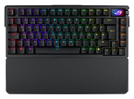 ASUS ROG Azoth Extreme Mechanical Gaming Keyboard | Wired & Wireless, 75%, Black, Backlit