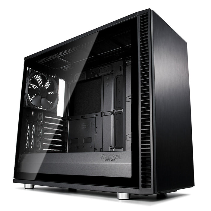 Fractal Design Define S2 TG Midi Tower PC Case Black | Liquid Cooling Support