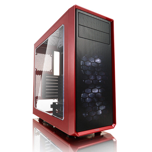 Fractal Design Focus G Midi Tower Black, Red
