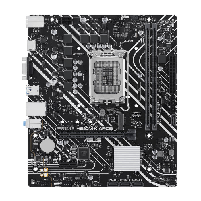 ASUS PRIME H610M-K ARGB mATX Motherboard | LGA1700 | 2x DDR5 Slots