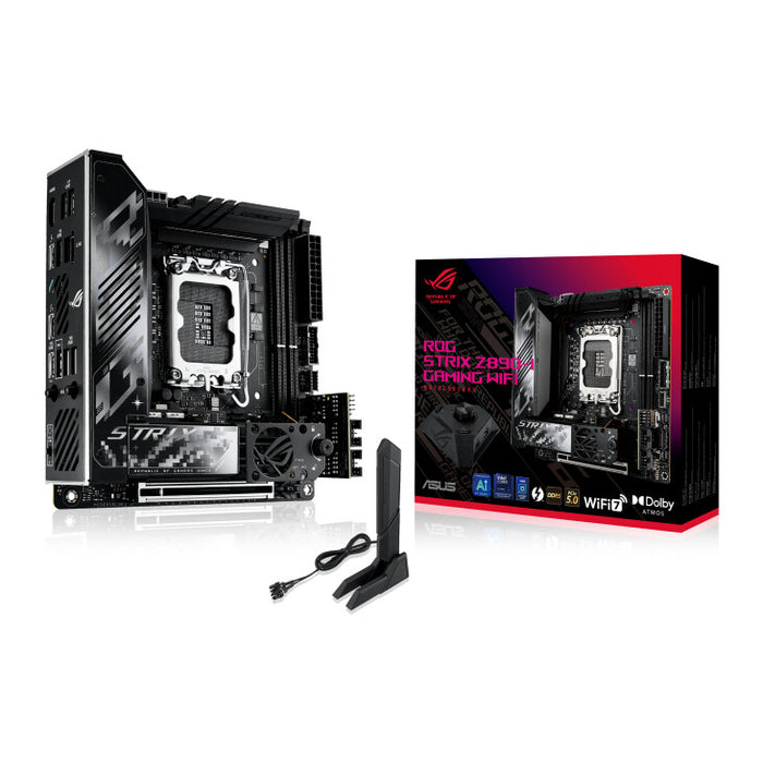 ASUS ROG STRIX Z890-I GAMING WIFI Mini-ITX Motherboard | LGA1851 | 2x DDR5 Slots | Wi-Fi 7