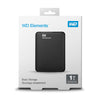 Western Digital WD Elements Portable 1 TB 2.5" External HDD | USB 3.2  Black