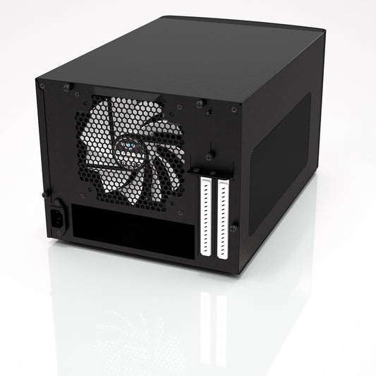 Fractal Design NODE 304 Cube PC Case Black | Liquid Cooling Support