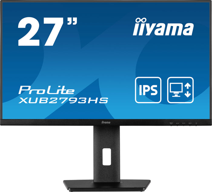 iiyama ProLite XUB2793HS-B7 27" Full HD Monitor | 1920 x 1080 100Hz 1ms DP