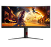 AOC G4 CU34G4Z 34" Wide Quad HD Curved Gaming Monitor | 3440 x 1440 240Hz 1ms HDMI DP