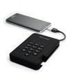 iStorage diskAshur2 3 TB Encrypted External HDD | USB 3.2  Black