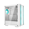 DeepCool CC560 WH V2 RGB Midi Tower PC Case White | Liquid Cooling Support