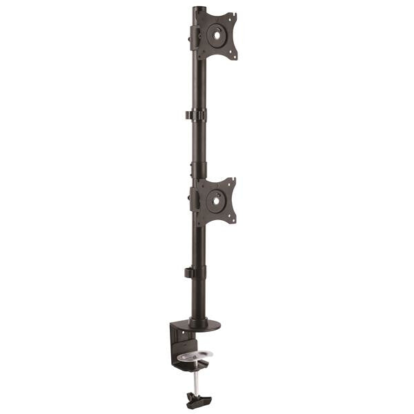 .com Desk Mount Dual Monitor Mount Vertical Steel