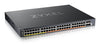 Zyxel XMG2230-52HP Managed L2/L3 2.5G Ethernet (100/1000/2500) Power over Ethernet (PoE) 1U Black
