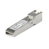 StarTech Juniper SFP-1GE-T Compatible SFP Module - 1000BASE-T - SFP to RJ45 Cat6/Cat5e - 1GE Gigabit Ethernet SFP - RJ-45 100m