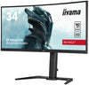 iiyama G-MASTER GCB3481WQSU-B1 34" UltraWide Quad HD Curved Monitor | 3440 x 1440 180Hz HDMI DP
