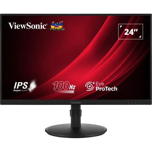 Viewsonic VA VA2408-HDJ 24" Full HD Monitor | 1920 x 1080 100Hz HDMI VGA DP