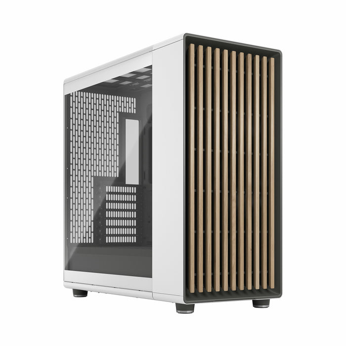 Fractal Design FD-C-NOR1X-04 Midi Tower PC Case White | Liquid Cooling Support