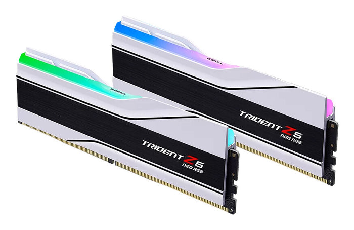 G.Skill Trident Z5 NEO 32 GB (2x16 GB) DDR5 6000 MHz Memory Kit | CL28, XMP, Heatsink, ARGB