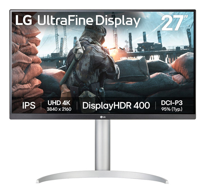 LG 27UP650K-W 27" 4K Ultra HD Monitor | 3840 x 2160 60Hz HDMI DP