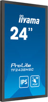 iiyama PROLITE Digital A-board 61 cm (24") LED 600 cd/m² Full HD Black Touchscreen