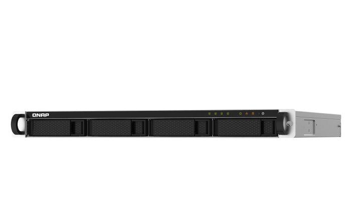 QNAP TS-432PXU-RP Rack (1U) NAS | 4-bay, HDD & SSD, Annapurna Labs CPU, 2 GB GB RAM, 2 x LAN Ports