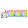 MSI MAG CORELIQUID E360 WHITE AIO Liquid Cooler | 360mm 3000 RPM 75.04 CFM PWM RGB White