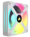 Corsair iCUE LINK QX120 Case Fan | 120mm 2400 RPM 63.1 CFM PWM RGB White