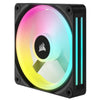 Corsair iCUE LINK QX120 Case Fan | 120mm 2400 RPM 63.1 CFM PWM RGB Black