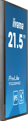 iiyama PROLITE Digital A-board 55.9 cm (22") LED 600 cd/m² Full HD Black Touchscreen