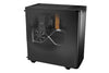 be quiet! PURE BASE 501 Airflow Black Midi Tower PC Case Black | Liquid Cooling Support