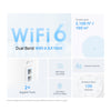 TP-LINK Whole Home Mesh Wi-Fi 6 System AX1500 Dual-band Wi-Fi 6 Mesh System | 2-Pack, White