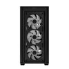 ASUS A21 PLUS ARGB PC Case Black | Liquid Cooling Support