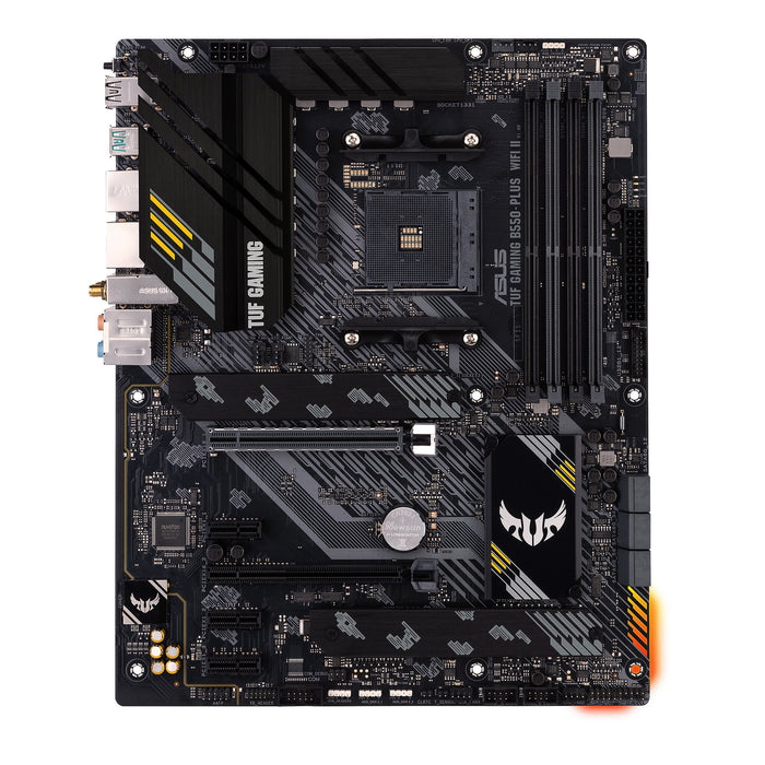 ASUS TUF GAMING B550-PLUS WIFI II ATX Motherboard | AM4 | 4x DDR4 Slots | Wi-Fi 6