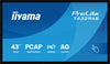 iiyama T4329AS-B1AG computer monitor 108 cm (42.5") 3840 x 2160 pixels 4K Ultra HD LED Touchscreen Black