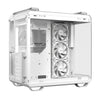 ASUS TUF GAMING GT502 Horizon TG ARGB White Midi Tower PC Case White | Liquid Cooling Support