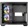 Antec CX600M Trio ARGB Mini Tower PC Case Black, Transparent | Liquid Cooling Support