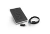 Verbatim Store 'n' Go Secure Portable HDD with Keypad Access 2TB 2 TB Encrypted External HDD | USB 3.2  Black, Silver
