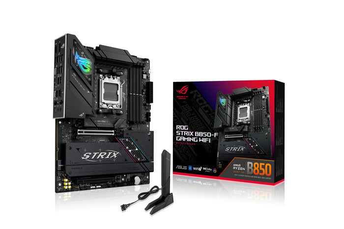ASUS ROG STRIX B850-F GAMING WIFI ATX Motherboard | AM5 | 4x DDR5 Slots | Wi-Fi 7