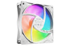 be quiet! LIGHT WINGS LX 120mm PWM High Speed 3-Pack White Case Fan | 120mm 2100 RPM 61.8 CFM PWM RGB Rifle bearing White