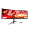 AOC B2 AG493UCX2 49" Quad HD Curved Gaming Monitor | 5120 x 1440 165Hz 1ms USB-C HDMI DP